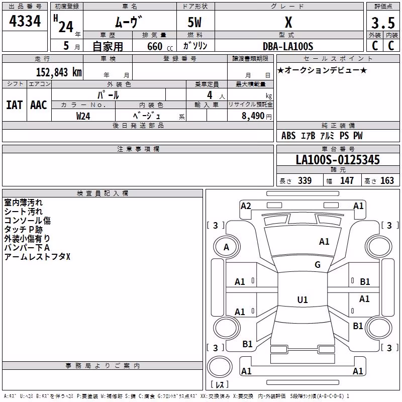 DAIHATSU MOVE