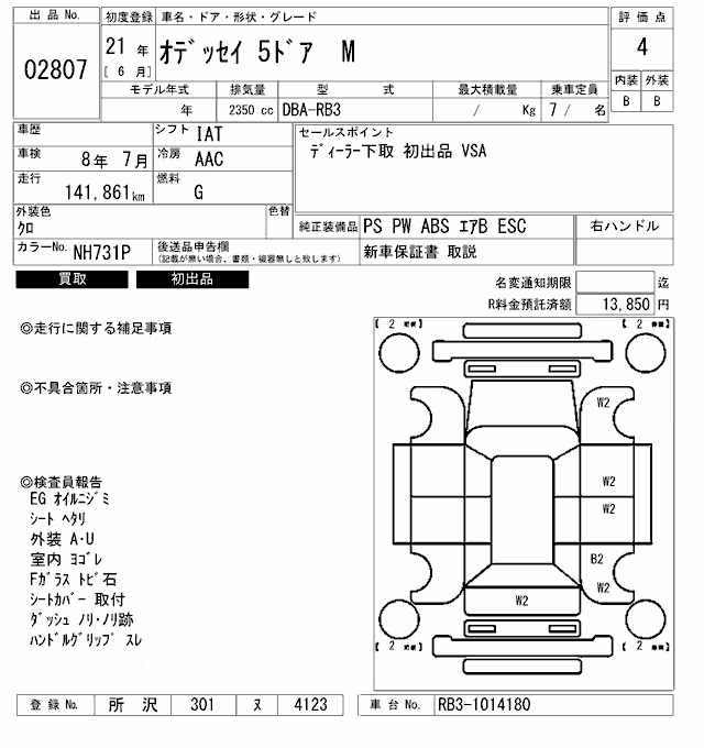 HONDA ODYSSEY