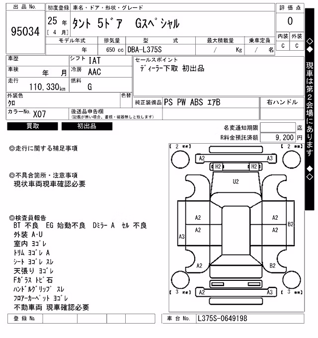 DAIHATSU TANTO