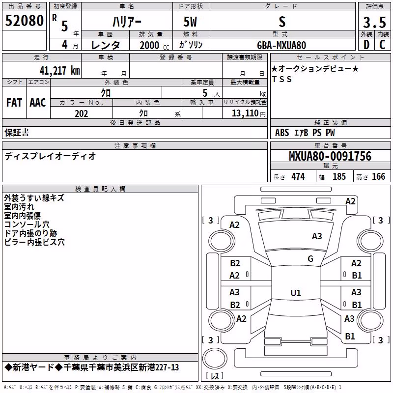 TOYOTA HARRIER