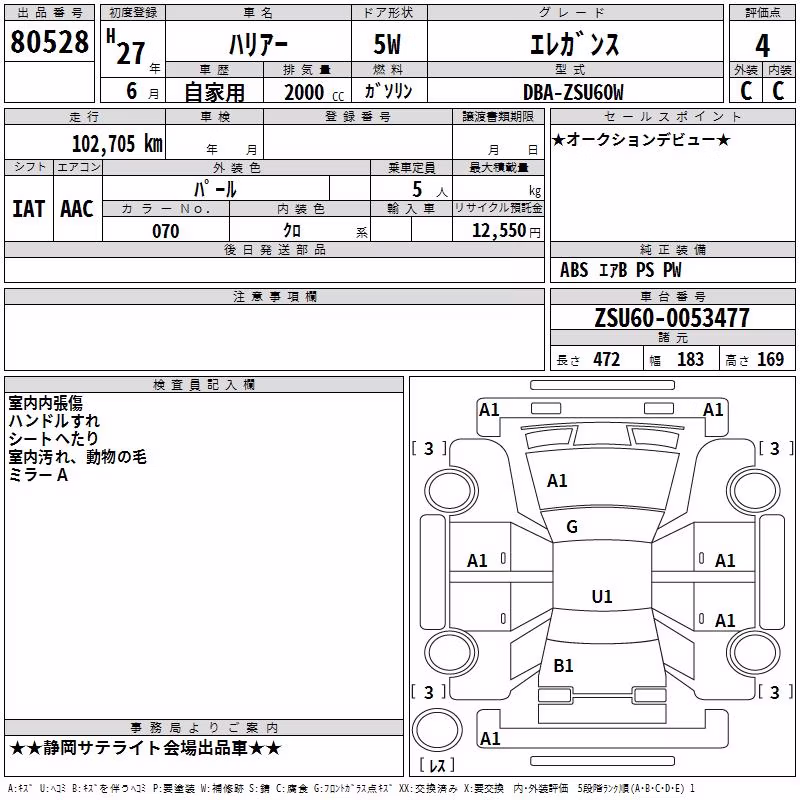 TOYOTA HARRIER