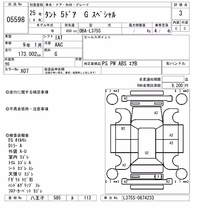 DAIHATSU TANTO
