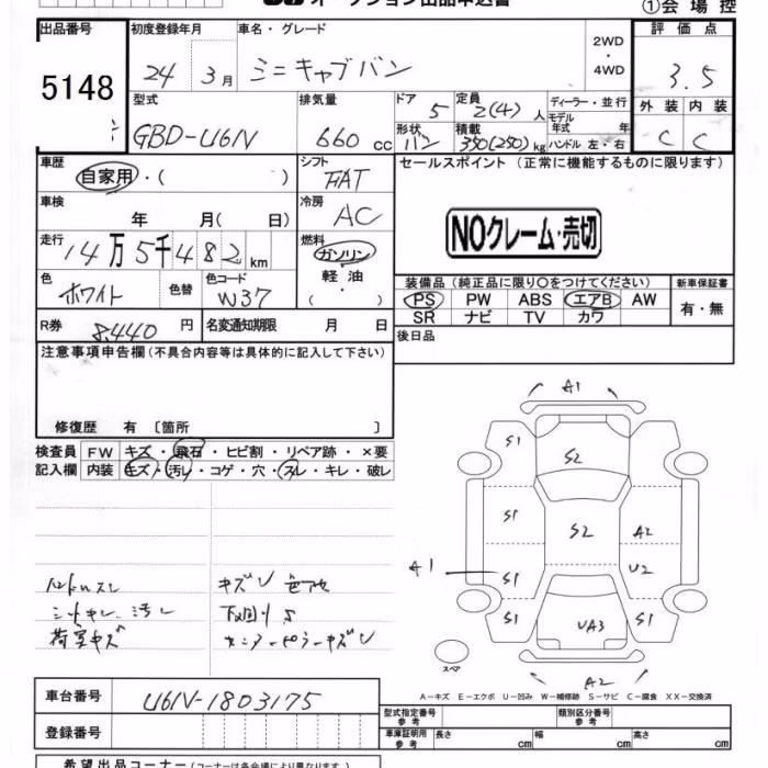 MITSUBISHI MINICAB