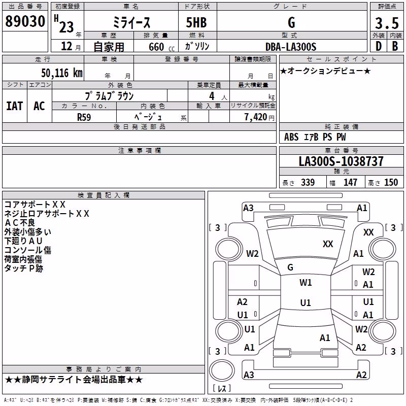 DAIHATSU MIRA E:S