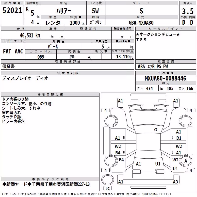 TOYOTA HARRIER