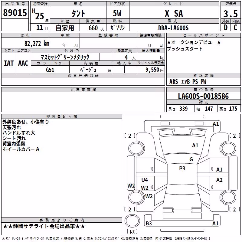 DAIHATSU TANTO