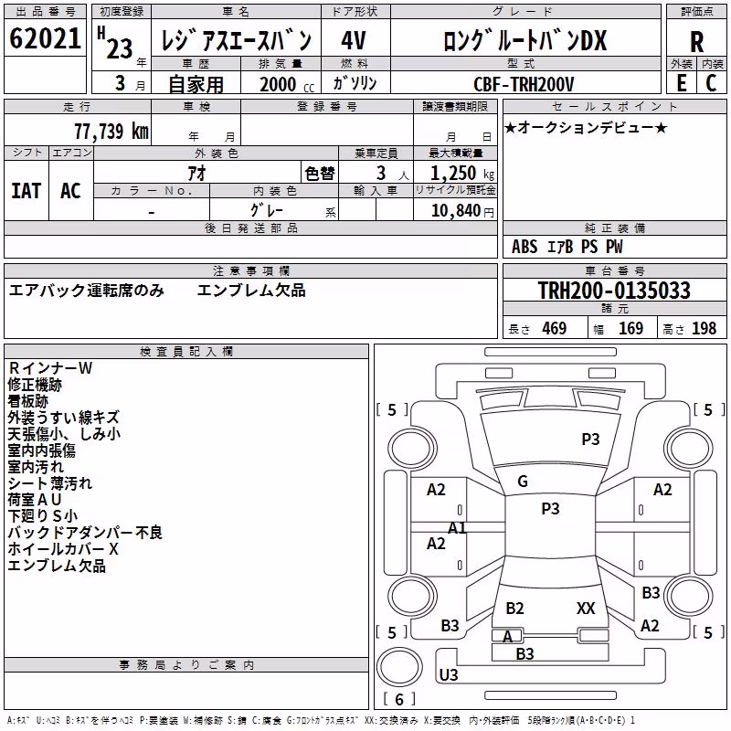 TOYOTA REGIUS ACE