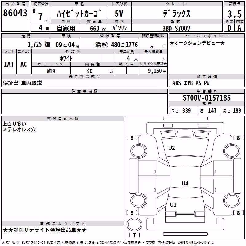 DAIHATSU ATRAI
