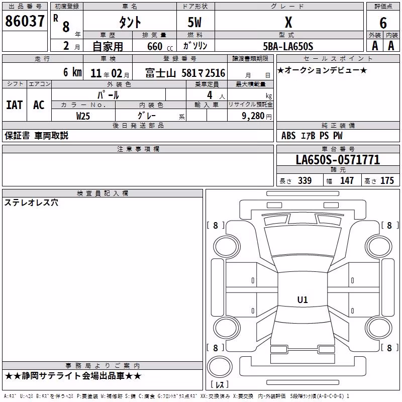 DAIHATSU TANTO