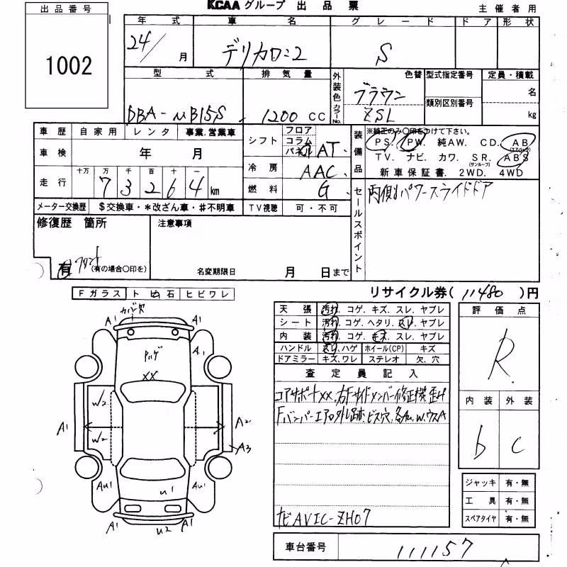 MITSUBISHI DELICA D:2