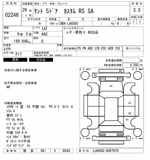 DAIHATSU TANTO