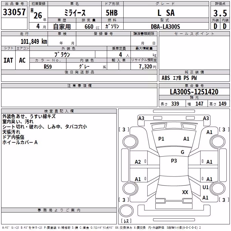 DAIHATSU MIRA E:S