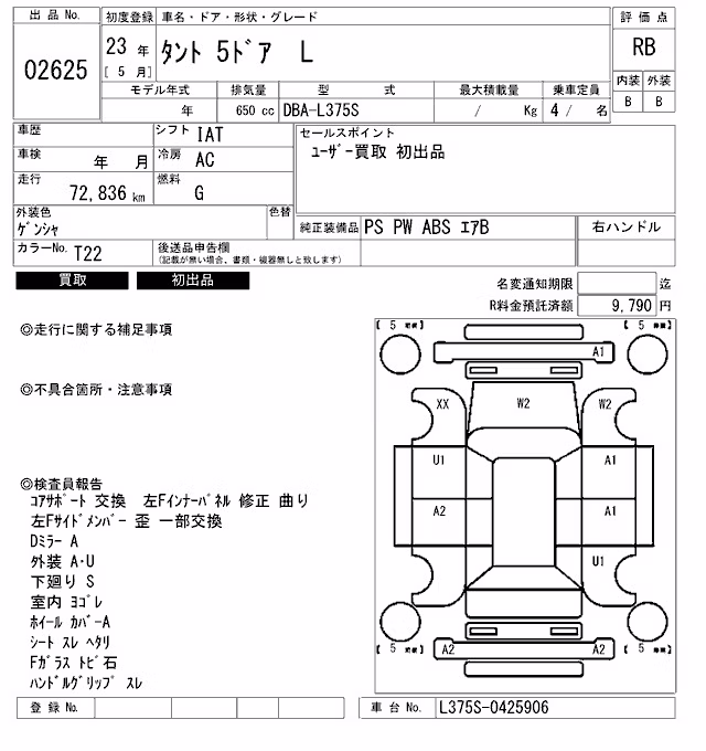 DAIHATSU TANTO