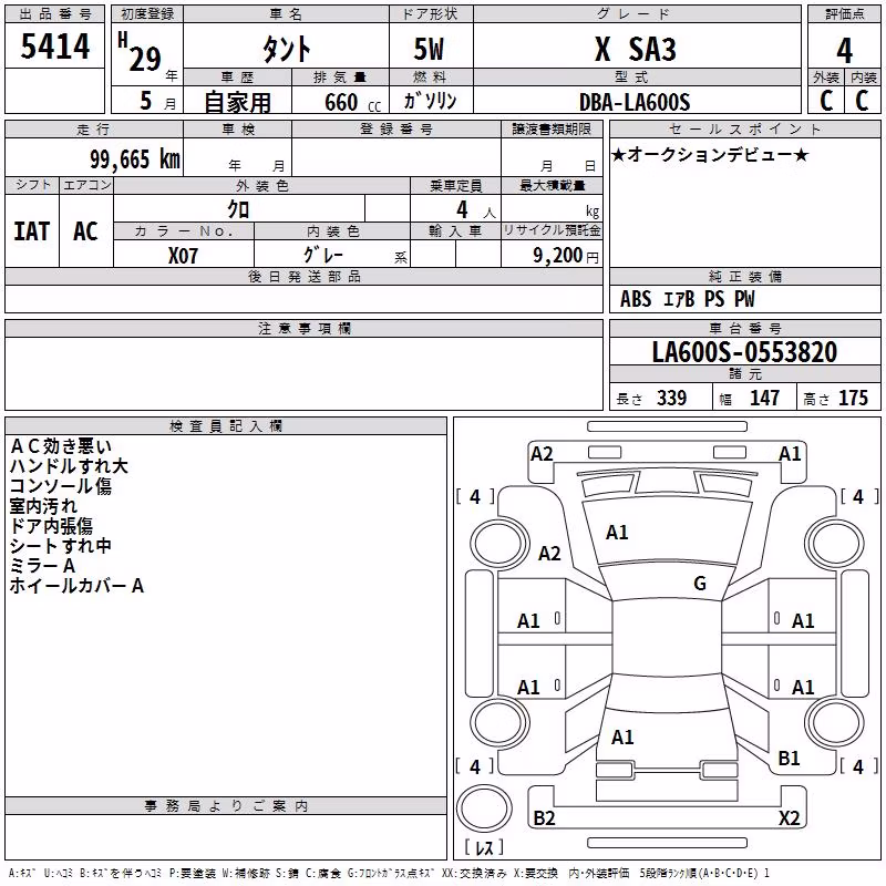 DAIHATSU TANTO