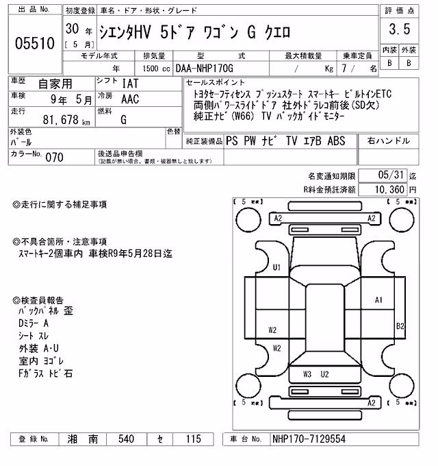TOYOTA SIENTA