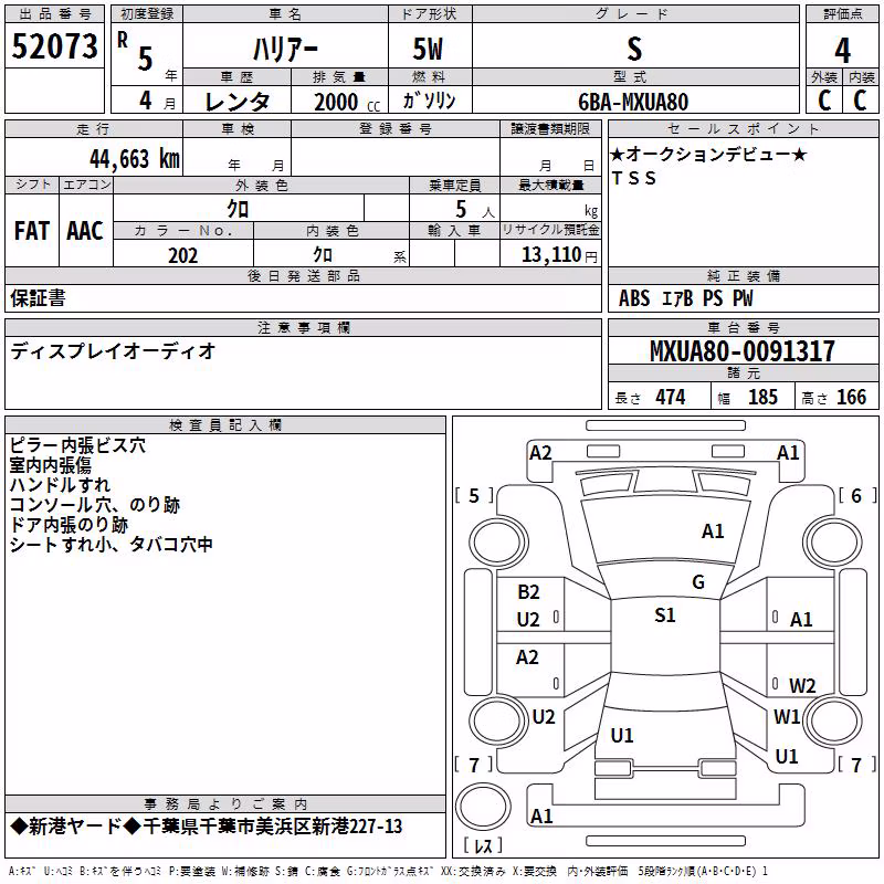 TOYOTA HARRIER