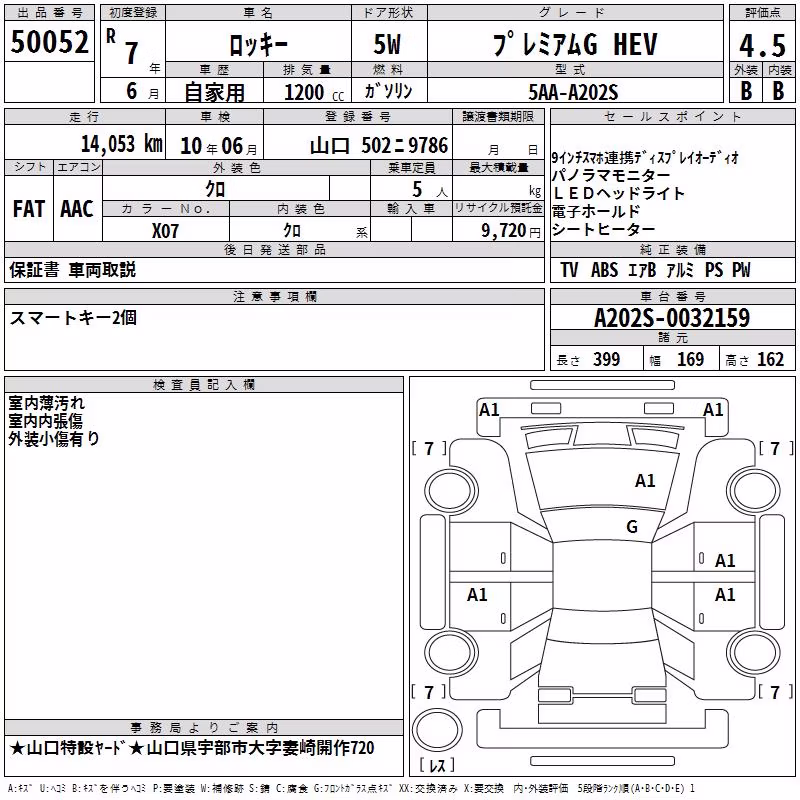 DAIHATSU ROCKY