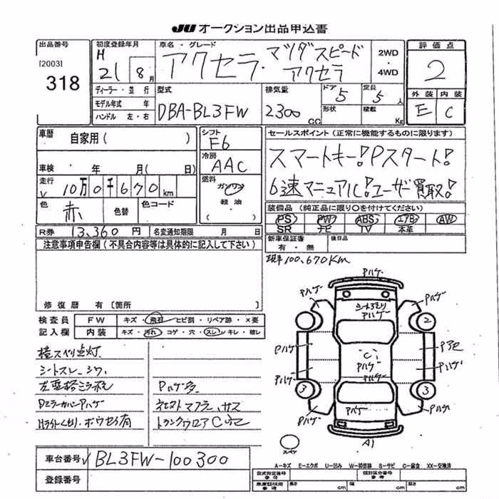 MAZDA AXELA