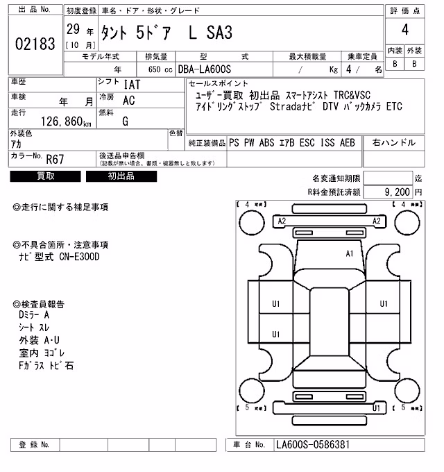 DAIHATSU TANTO