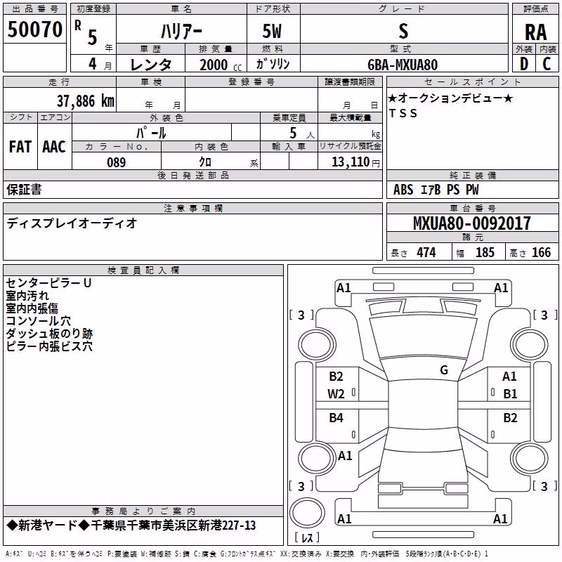 TOYOTA HARRIER