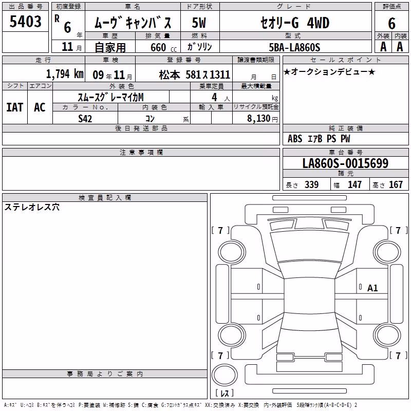 DAIHATSU MOVE CANBUS