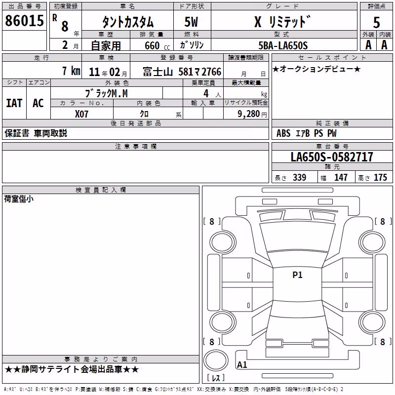 DAIHATSU TANTO