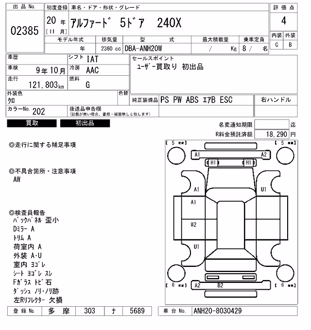 TOYOTA ALPHARD