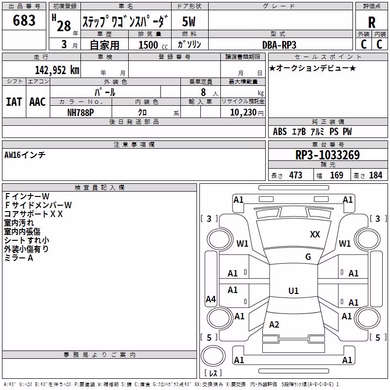 HONDA STEPWGN