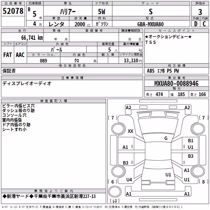 TOYOTA HARRIER