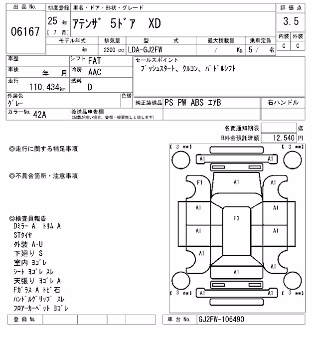 MAZDA ATENZA