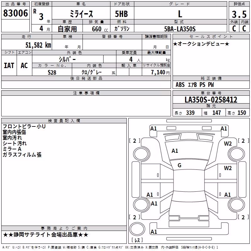 DAIHATSU MIRA E:S