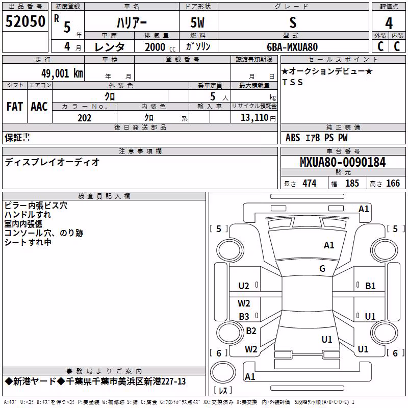 TOYOTA HARRIER