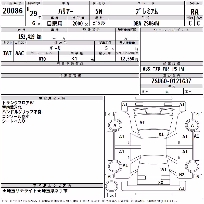 TOYOTA HARRIER