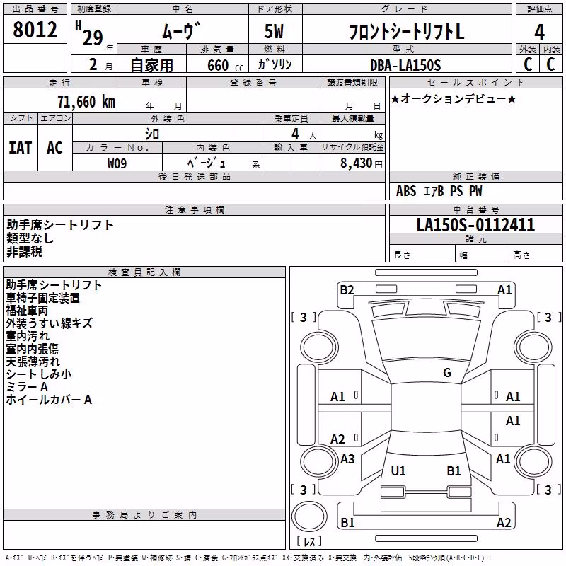 DAIHATSU MOVE
