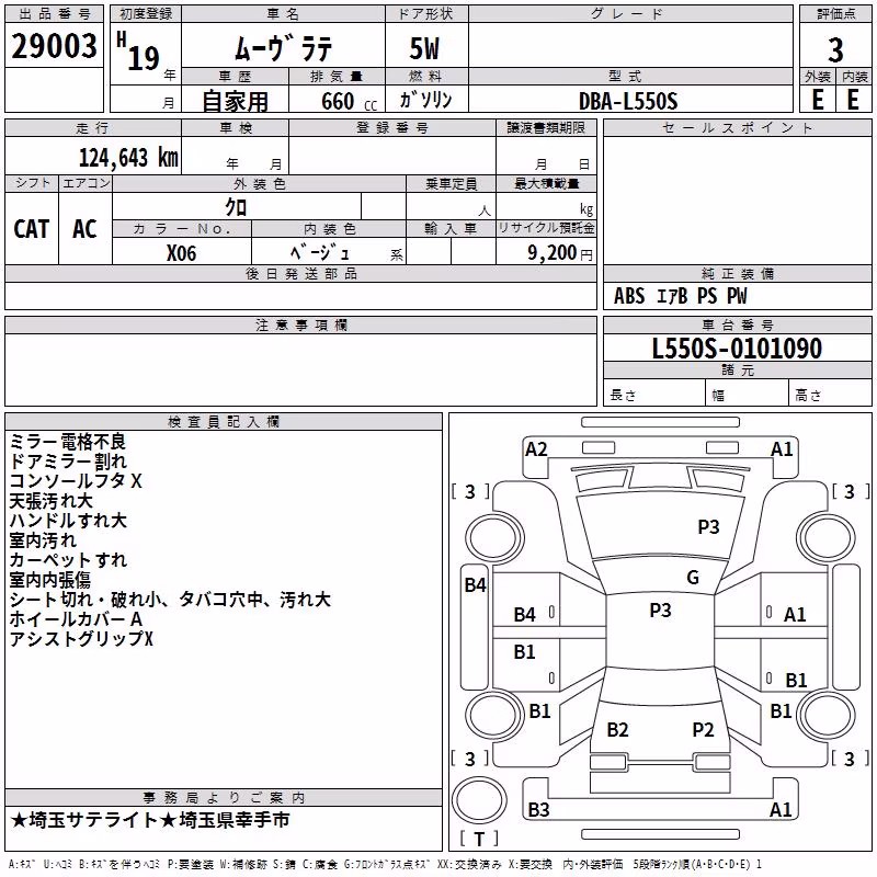 DAIHATSU MOVE LATTE