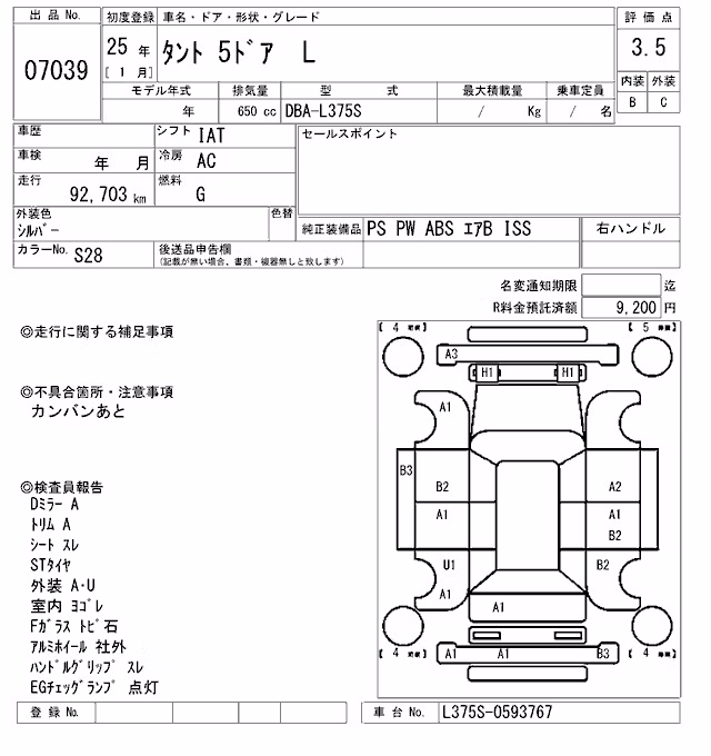 DAIHATSU TANTO