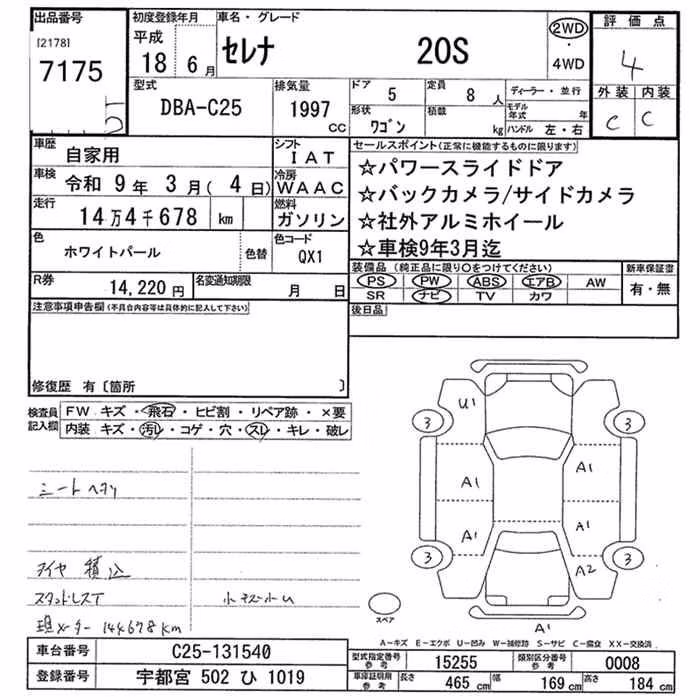 NISSAN SERENA