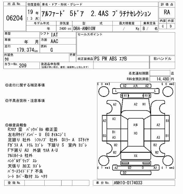 TOYOTA ALPHARD