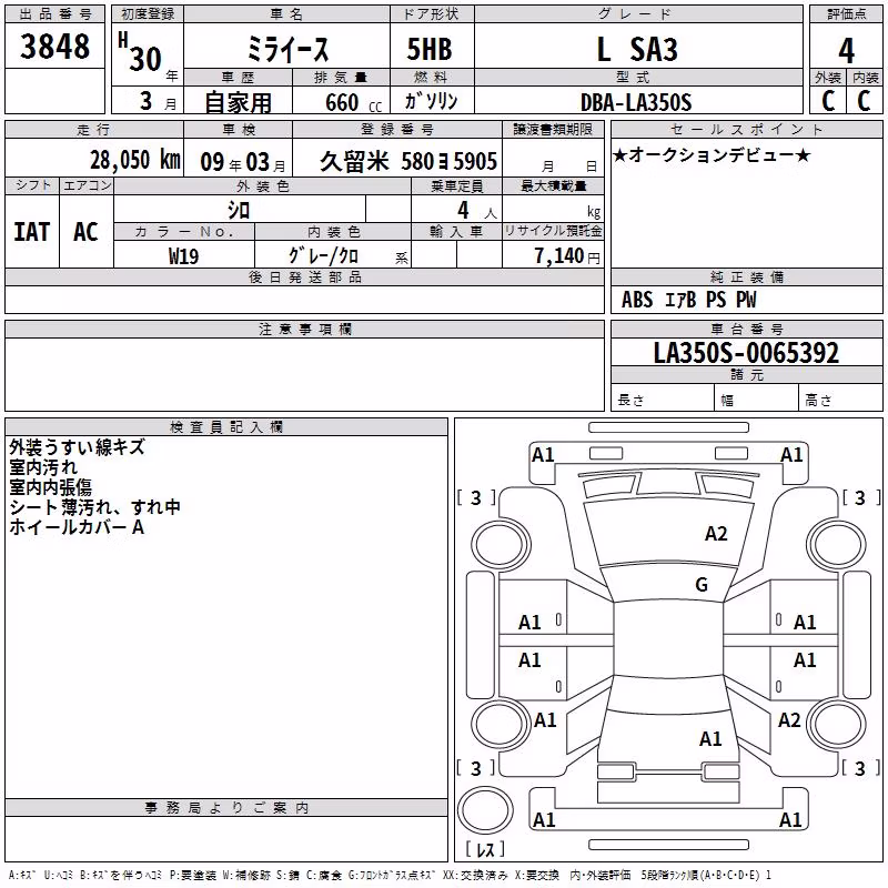 DAIHATSU MIRA E:S