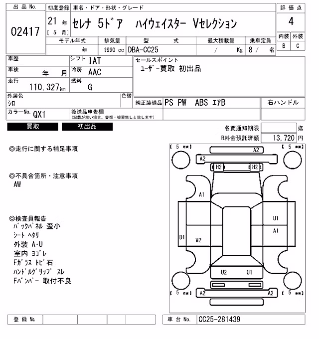 NISSAN SERENA