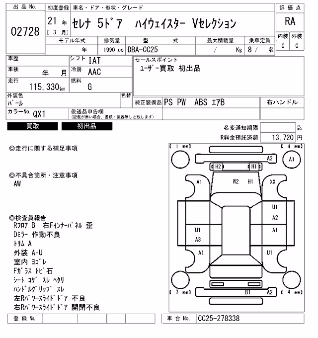NISSAN SERENA