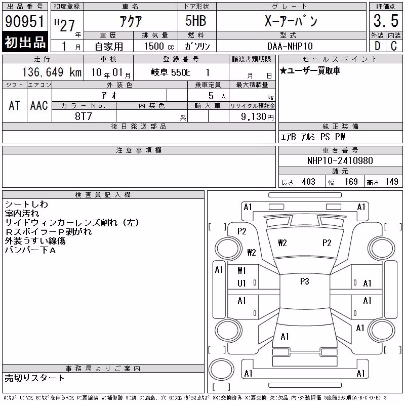 TOYOTA AQUA
