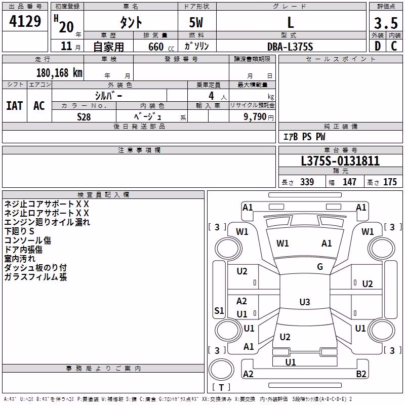 DAIHATSU TANTO