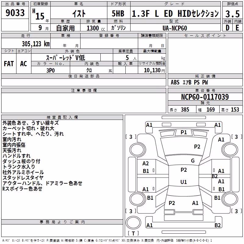 TOYOTA IST