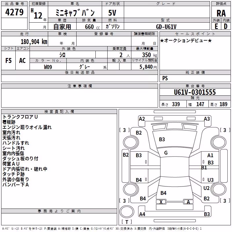 MITSUBISHI MINICAB