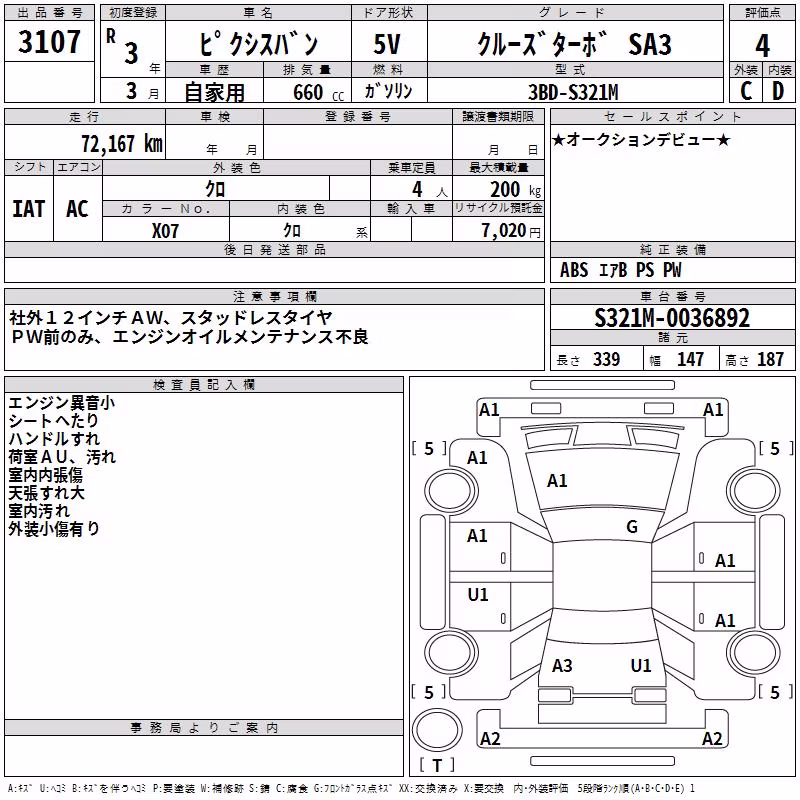 TOYOTA PIXIS VAN