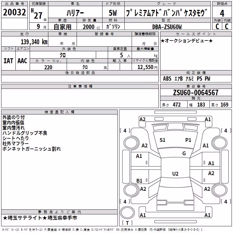 TOYOTA HARRIER