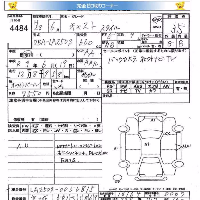 DAIHATSU CAST