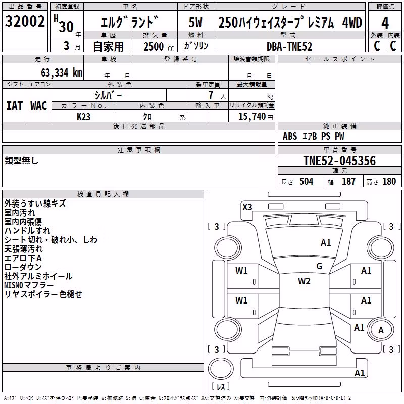 NISSAN ELGRAND