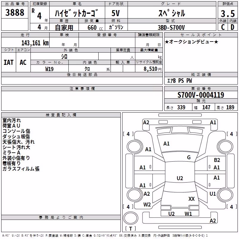 DAIHATSU ATRAI